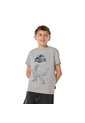 Camiseta Para Niño Jurassic World Gris de Totto