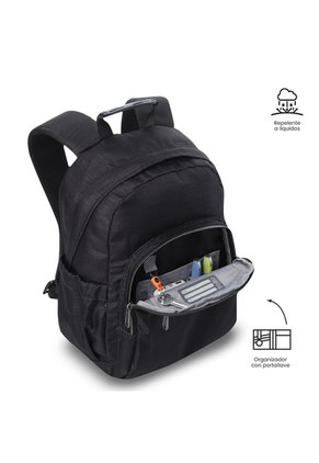 Morral Juvenil Porta PC 13" Gommas Neo Negro