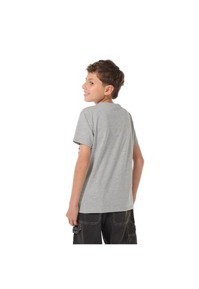 Camiseta Para Niño Jurassic World Gris