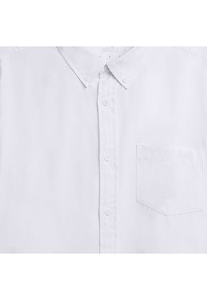 Camisa Para Hombre Ml Porter Solid Blanca