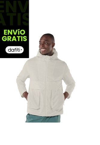 Chaqueta Para Hombre Casual Azulon Liviana Blanca Totto