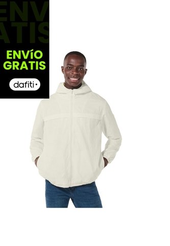 Chaqueta Casual Para Hombre Ice Solid Liviana Blanca Totto