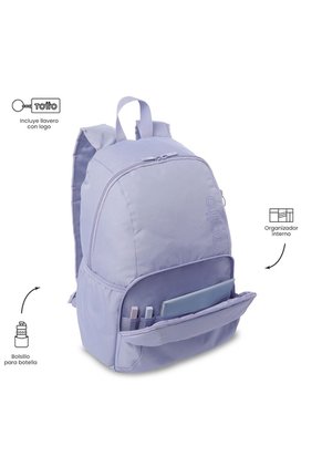 Morral Universitario Ometto 2.0 Porta PC 14" Morado Mujer