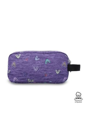Cartuchera Multiuso Escuadra Grande Morada Mujer