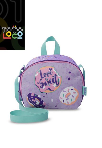 Lonchera Térmica Para Niña Sweet Purple Grande Morada