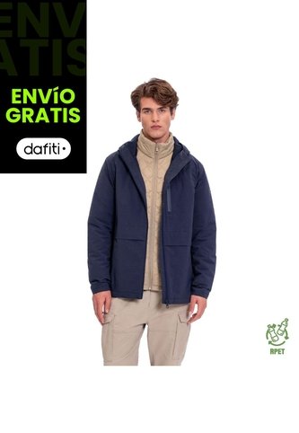 Chaqueta Acolchada Para Hombre Lautaro 3 En 1 Azul Totto