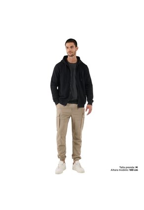 Buzo Para Hombre Spring Negro