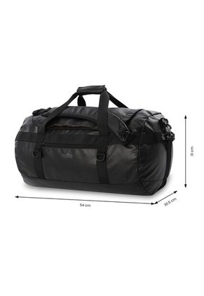 Tula De Viaje 3 En 1 Barrel Grande Negra