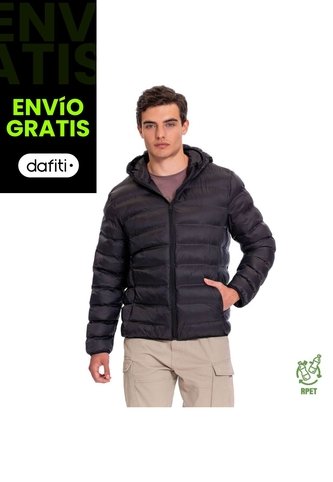 Chaqueta Acolchada Para Hombre Colormen Pro Negra Totto