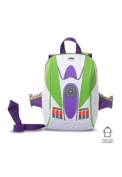 Morral Para Niño Buzz Lightyear Pequeño Color Blanco