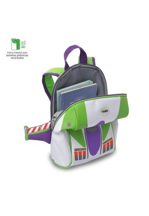 Morral Para Niño Buzz Lightyear Pequeño Color Blanco