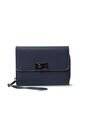 Billetera Para Mujer Smooth Cri Con RFID Blocker Azul de Totto
