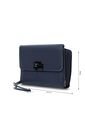 Billetera Para Mujer Smooth Cri Con RFID Blocker Azul de Totto