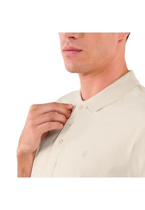 Camisa Polo Youngpolo Para Hombre Beige