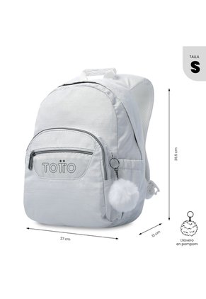 Morral Juvenil Tempera Neo Pequeño Blanco