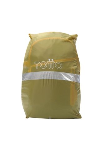 Forro Impermeable Rain Cover Plegable Para Maleta Amarillo Totto