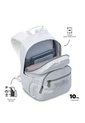 Morral Juvenil Tempera Neo Pequeño Blanco de Totto