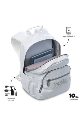 Morral Juvenil Tempera Neo Pequeño Blanco
