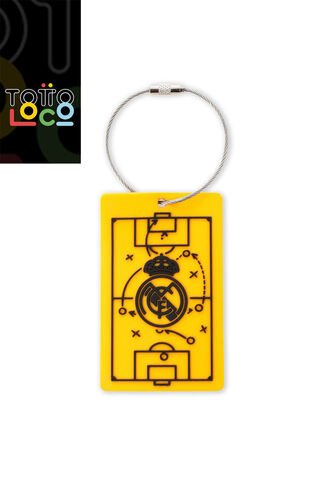 Identificador Para Maleta De Viaje Real Madrid Amarillo Totto