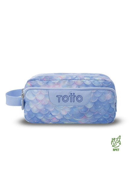 Cartuchera Multiuso Agapec Grande Azul Mujer