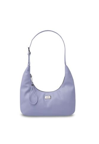 Bolso Para Mujer Smooth Tipo Crossbody Pequeño Morado Totto