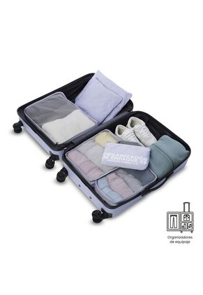 Organizador De Viaje Packing Cube X 6 Morado