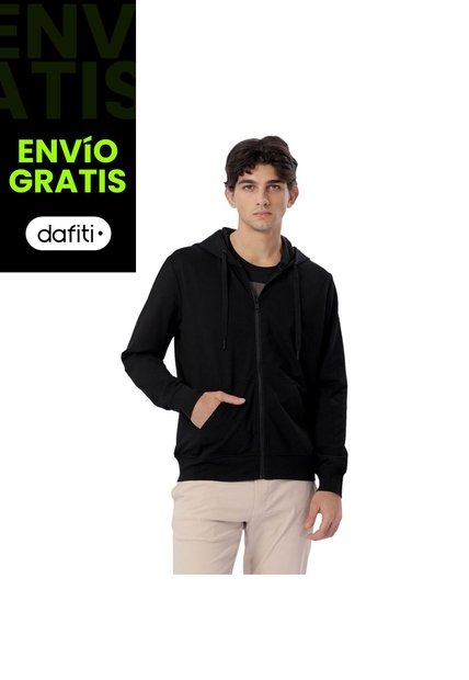 Buzo Deportivo Para Hombre Tawen Negro