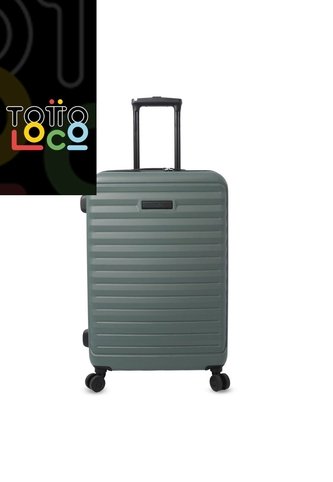 Maleta De Viaje Mediana 360 Helios 2.0 Verde Totto