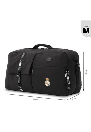 Tula De Viaje Real Madrid Mediana Negra
