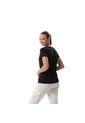 Camiseta Estampada Para Mujer Minnie Cute Manga Corta Negra de Totto