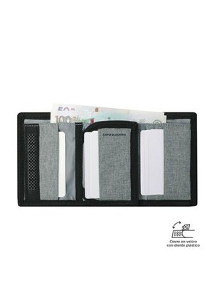 Billetera Riva Mee Con RFID Blocker Gris