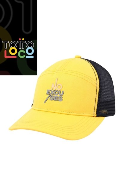 Gorra Camionera Mutty Amarilla