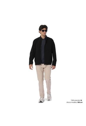 Chaqueta Casual Para Hombre Galicya Negra