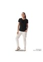Camiseta Estampada Para Mujer Minnie Cute Manga Corta Negra de Totto