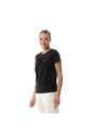 Camiseta Estampada Para Mujer Minnie Cute Manga Corta Negra de Totto