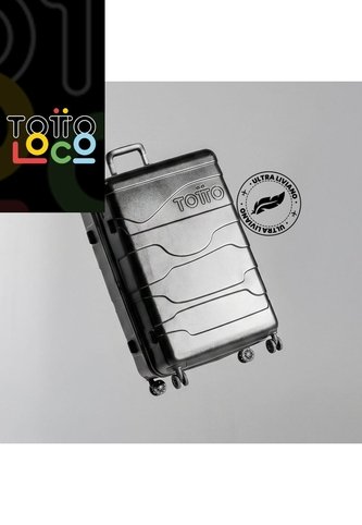 Maleta De Viaje Mediana 360 Gravity Ultraliviana Negra Totto