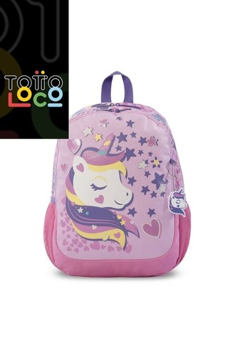Morral Escolar Para Niña Zafiro Walt Mediano Totto