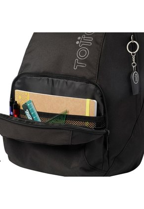 Morral Universitario Ometto Negro Unisex