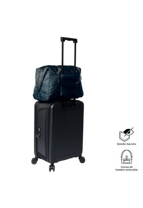 Tula De Viaje Weekender Mediana Color Azul