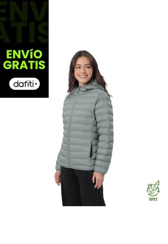 Chaqueta Acolchada Para Mujer Colorfull Pro Verde Totto