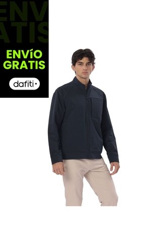 Chaqueta Casual Para Hombre Galicya Azul Totto