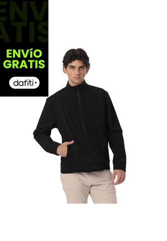 Chaqueta Casual Para Hombre Galicya Negra Totto