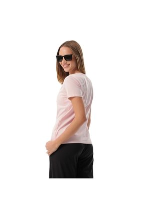 Camiseta Estampada Para Mujer Prime Manga Corta Rosada