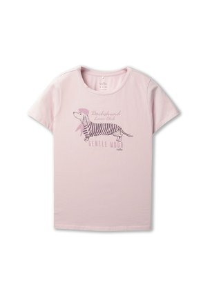 Camiseta Estampada Para Mujer Prime Manga Corta Rosada