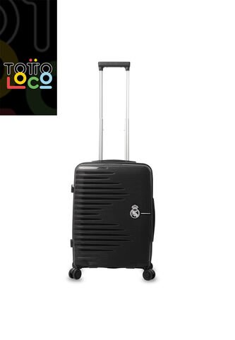 Maleta De Cabina 360 Real Madrid 10 Kilos Negra Totto