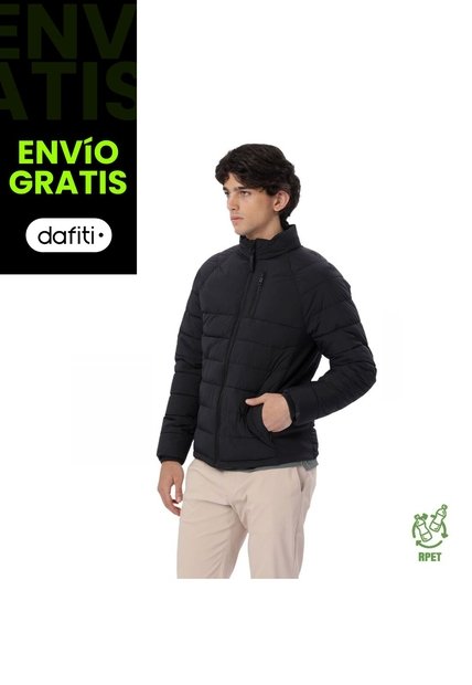 Chaqueta Acolchada Para Hombre Pedro Negra