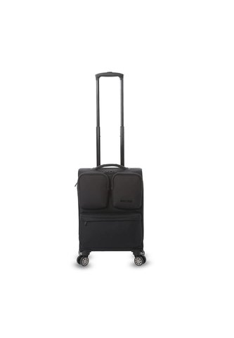 Maleta De Cabina 360 Canvas S1 10 Kilos Negra Totto