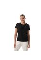 Camiseta Estampada Para Mujer Minnie Cute Manga Corta Negra de Totto