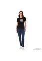 Camiseta Estampada Para Mujer Prime Negra de Totto