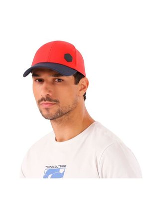 Gorra Beisbolera Melky Con Filtro UV Roja/Azul